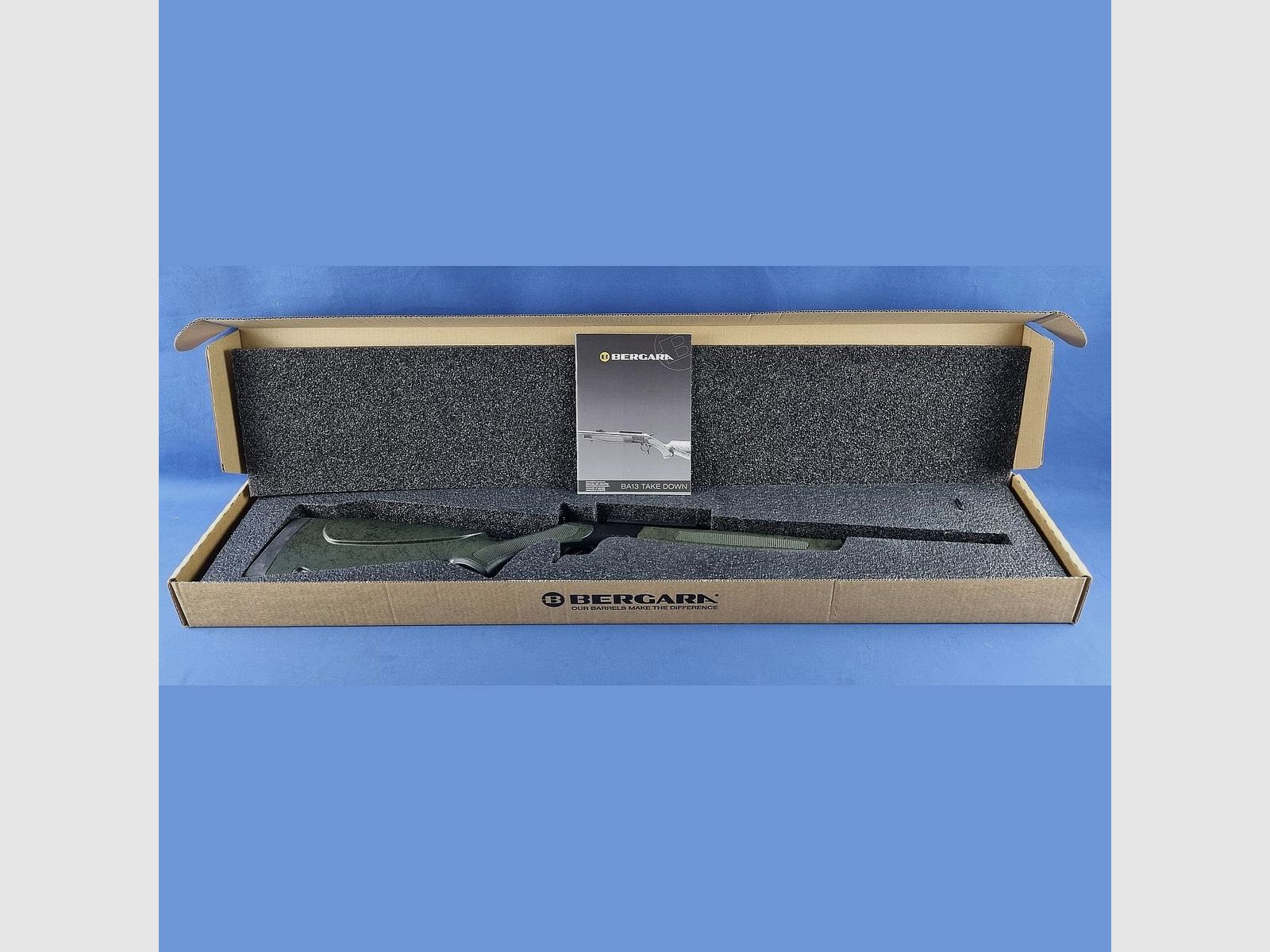 BERGARA BA13 TD Standardschaft GREEN Gewinde 5/8-24 UNEF LL: 20″ Kal. 223Rem, Bild 2 von 3