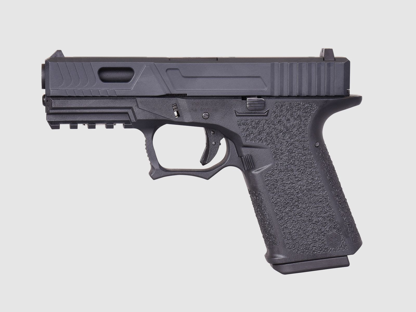 AW Custom VX9 Mod. 3 Schwarz 6mm - Airsoft Gas BlowBack