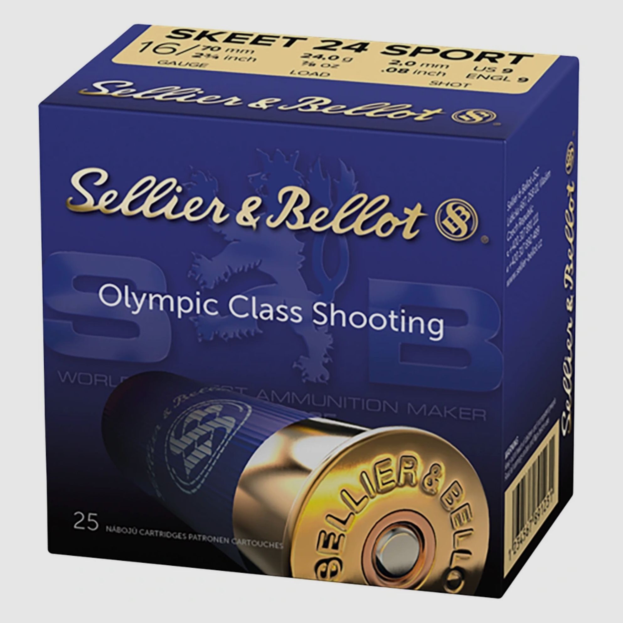 Sellier & Bellot 133272 16/70 Skeet 24 Sport 2,0mm 24g