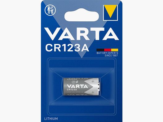 CR123 Lithium Batterie 3V 1600 mAh - Varta