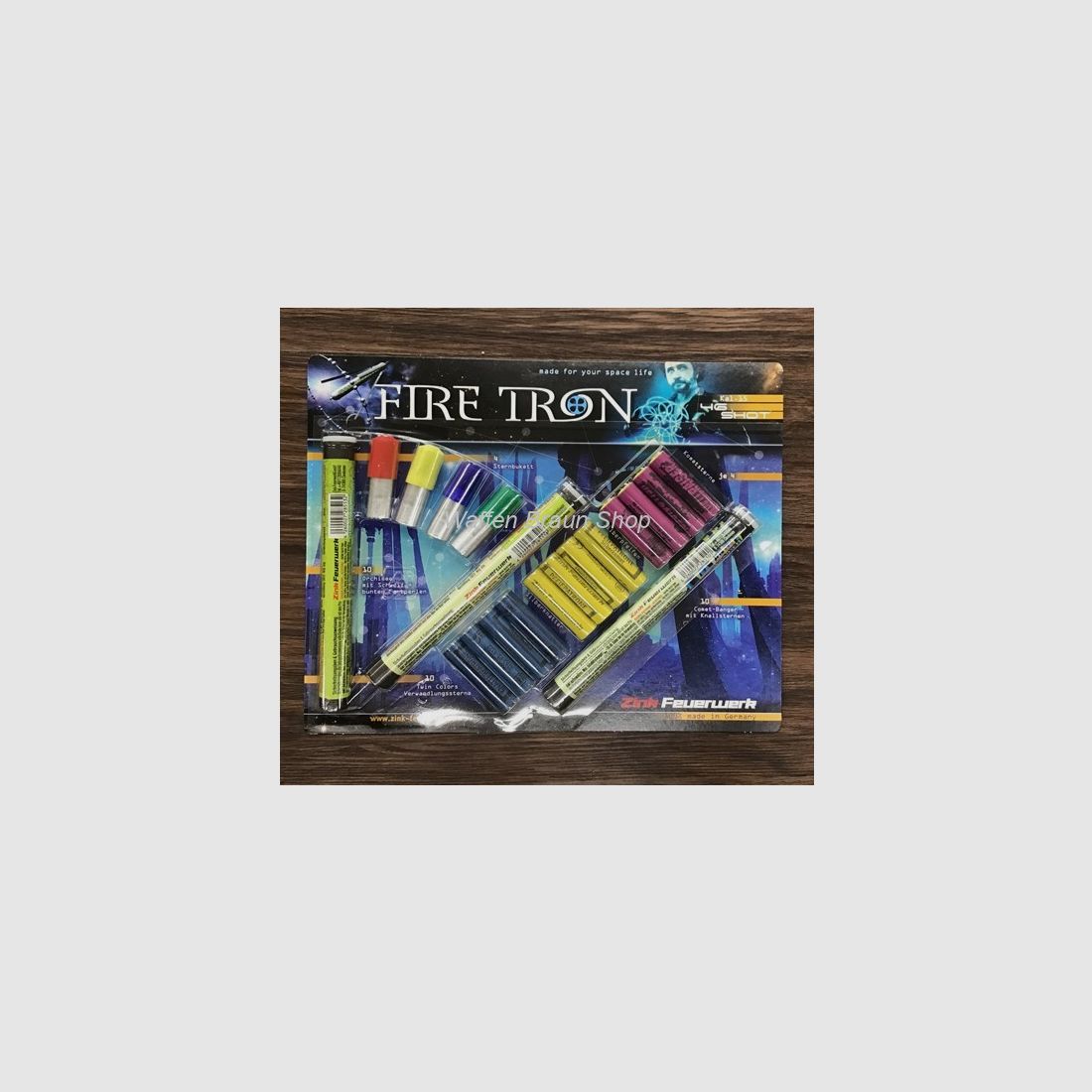 Zink Fire Tron 46 Teilig 15mm für Gas- und Signal Waffen