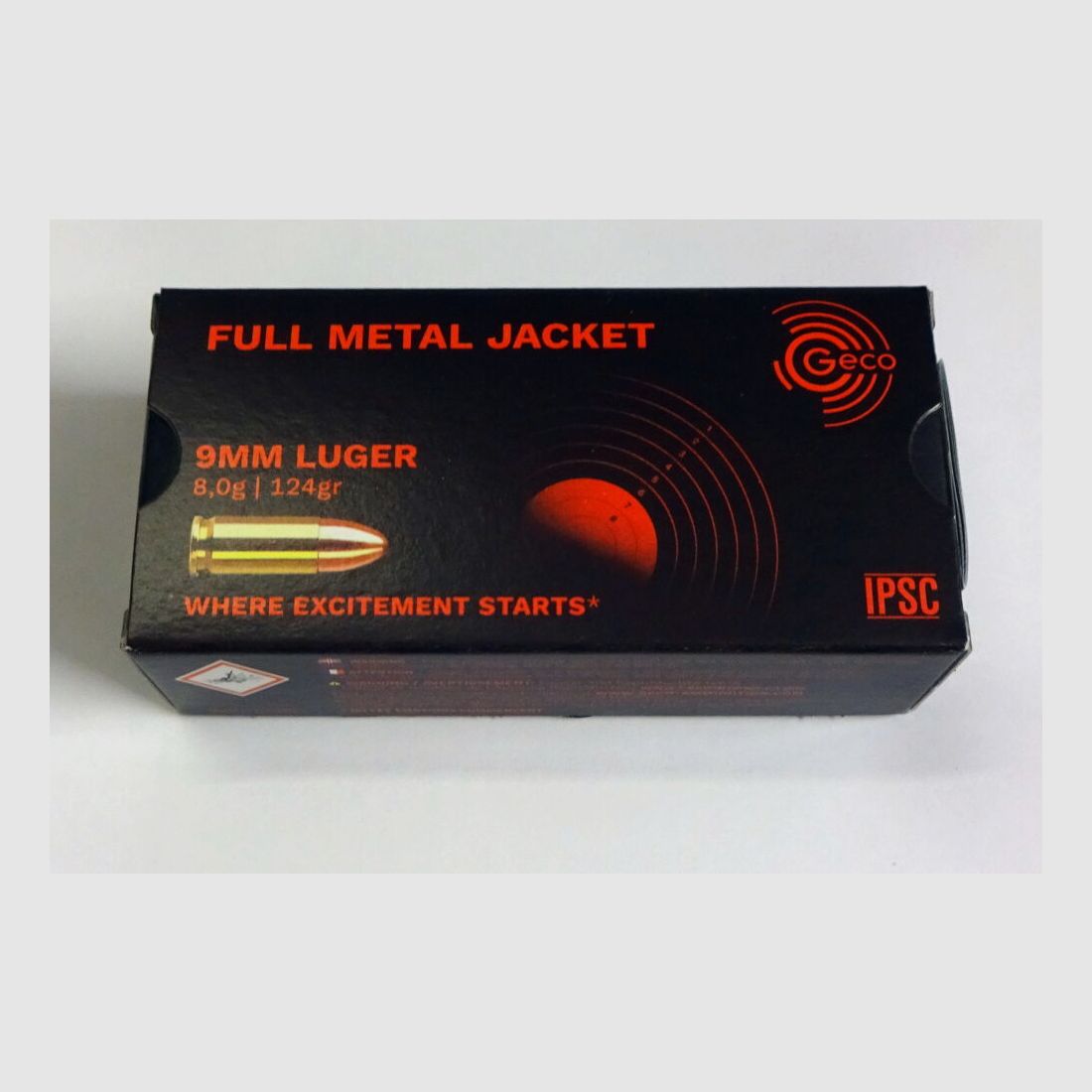 GECO 9 mm Luger - 124 grain VM