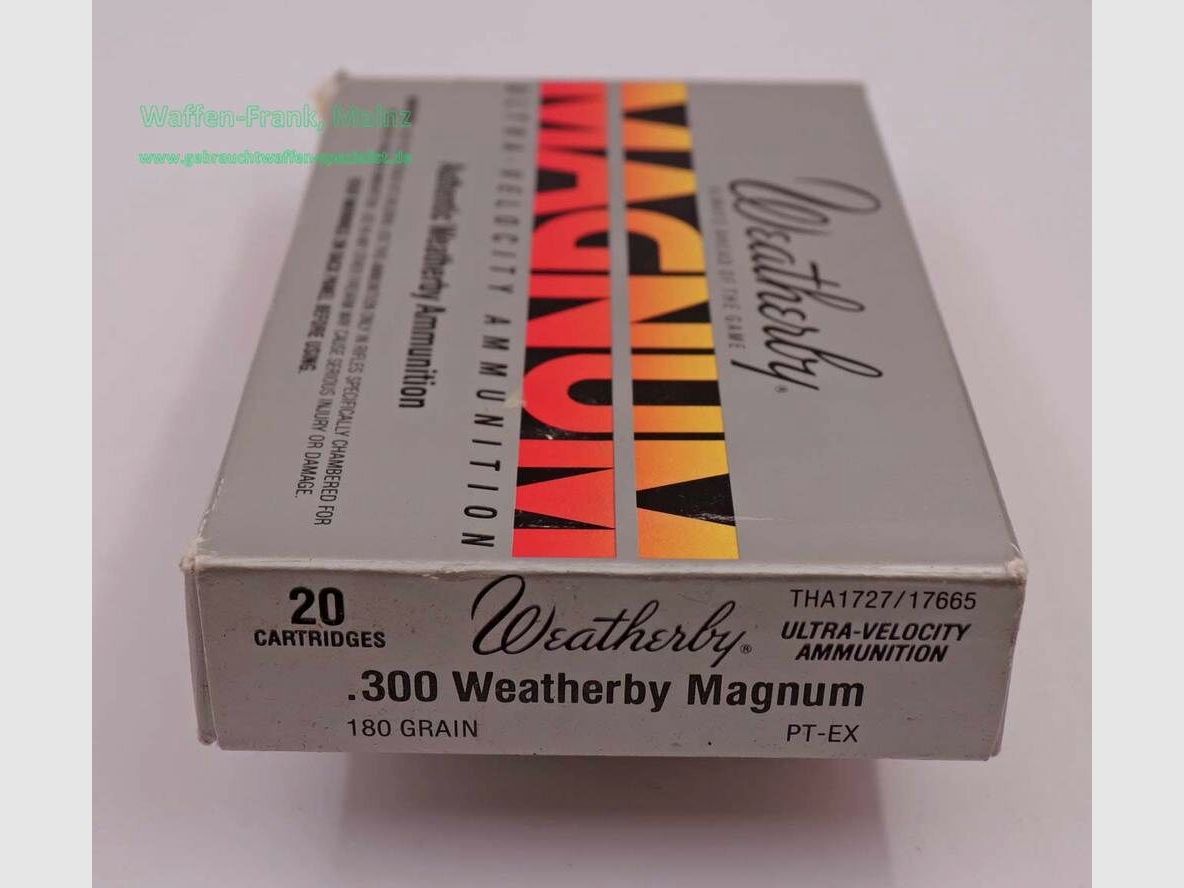 Weatherby - USA Büchsenpatronen