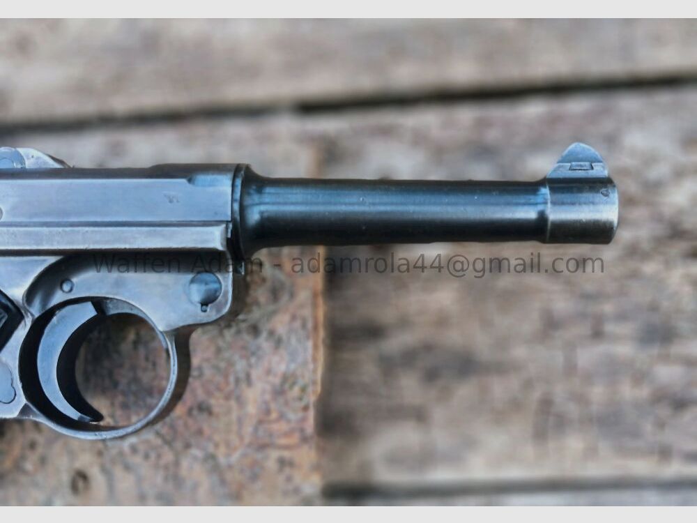 Mauser P. 08 Schiwy Sicherung