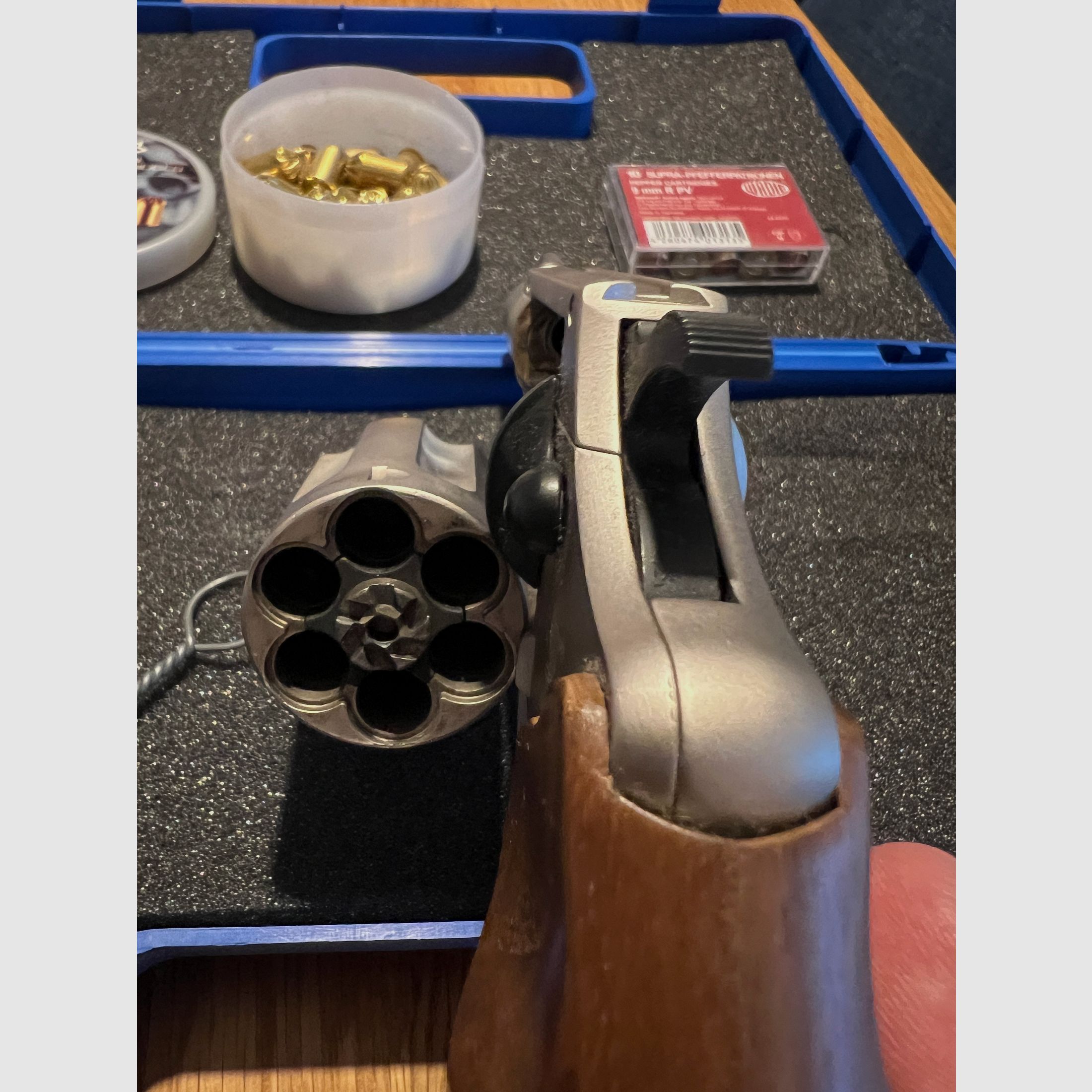 Umarex Colt Detective Special Nickel/ Holzgriff