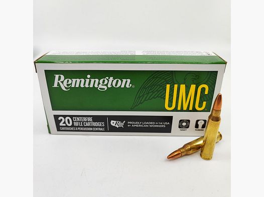 223 Rem UMC FMJ 55gr VE 20