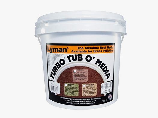 Lyman Turbo Media Jumbo Granulato di Noci non trattato 18lbs / 8165g