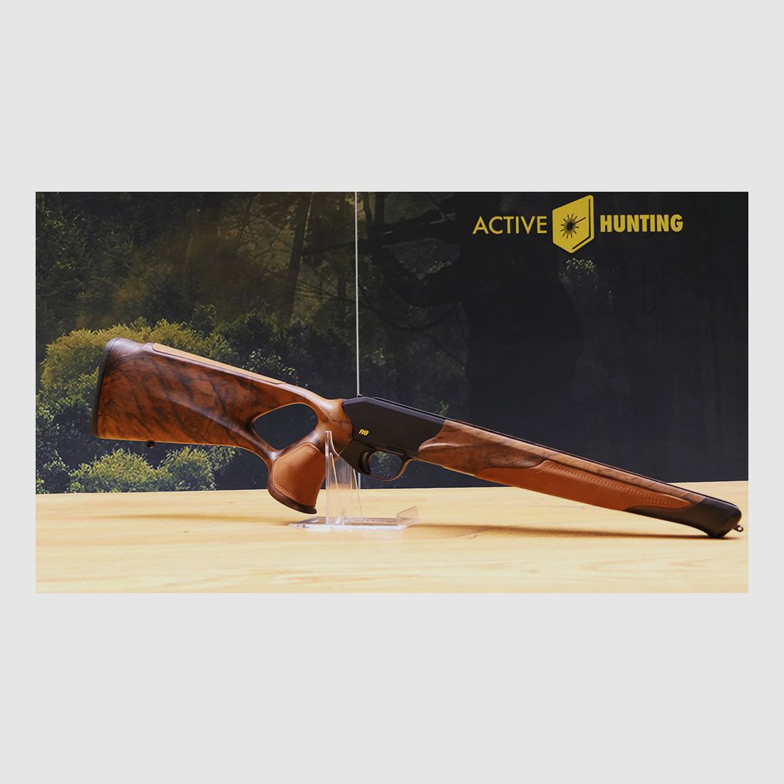 Blaser R8 Success Schäftung / Holzklasse 7 / Chesterfield Leder / ATEMBERAUBEND SCHÖN