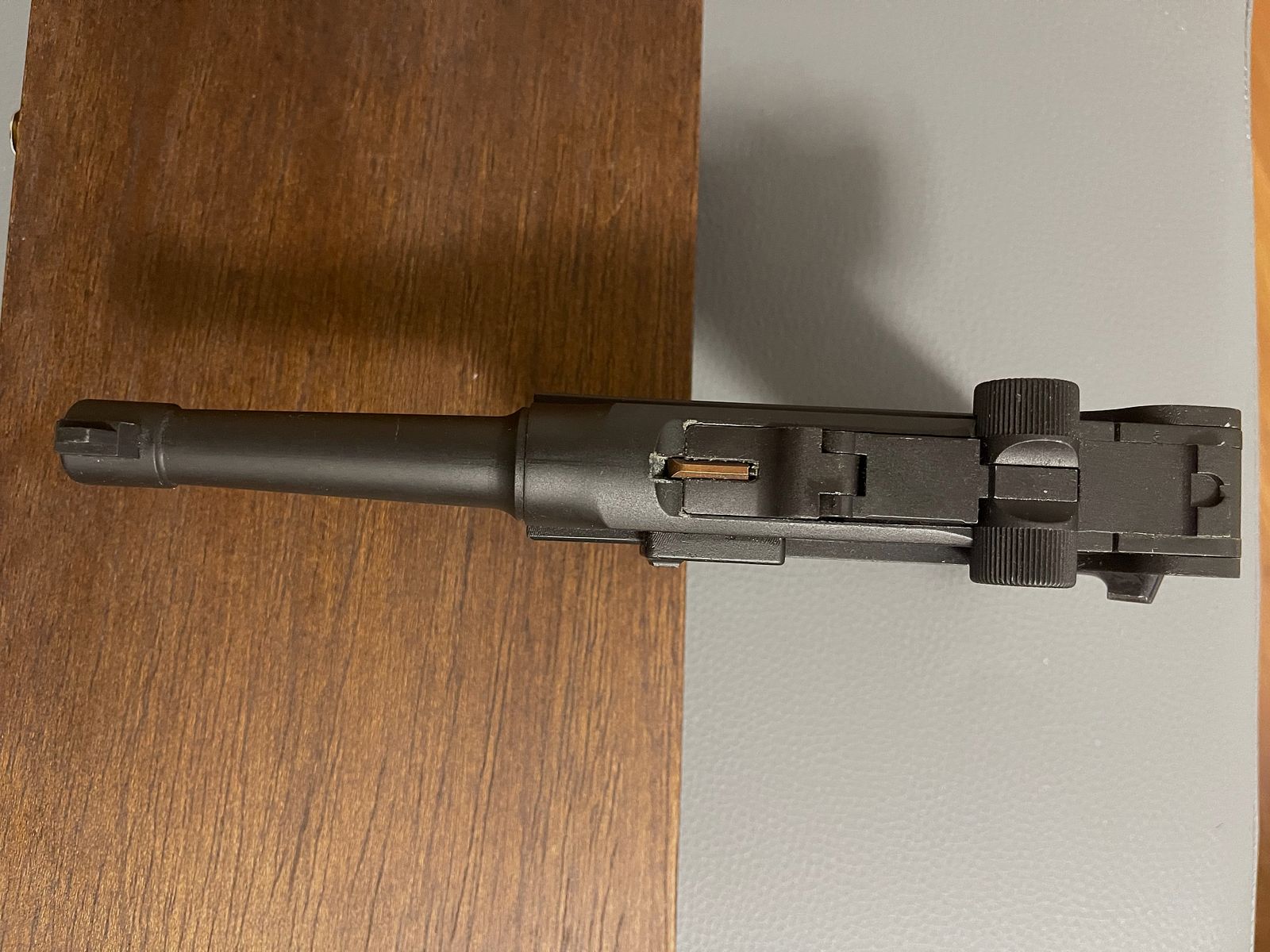 Record Mod. P 08, Cal. 8 mm K. black blued