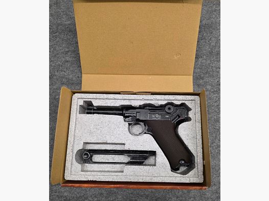 Umarex Legends P08 Luger WWII Special Edition Co2 Pistole mit Blowback  Cal. 4,5 mm Stahl BB