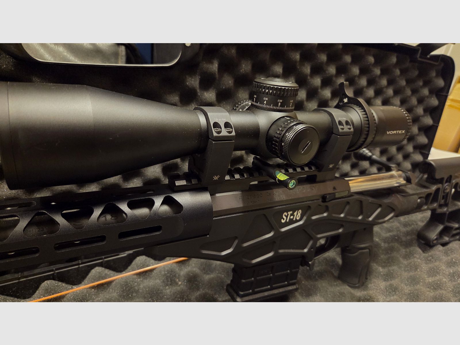 Sabatti ST18 Key-Mod + Vortex Strike Eagle 5-25x56 + Zweibein + Montage + Koffer Präzisionsgewehr .308Win - opt.Munition - Long Range