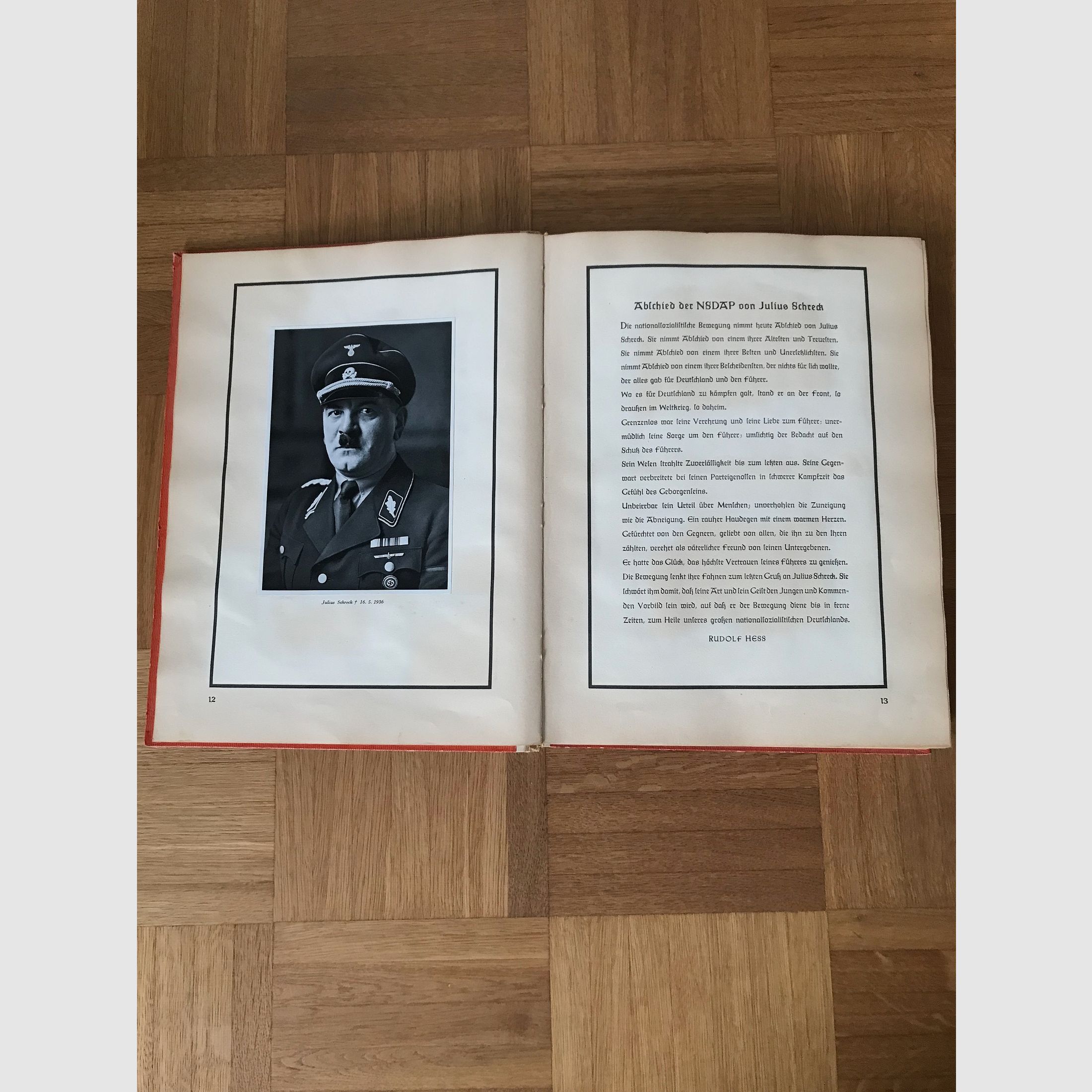  Bilder aus dem Leben des Führers von 1936. Kellerfund 