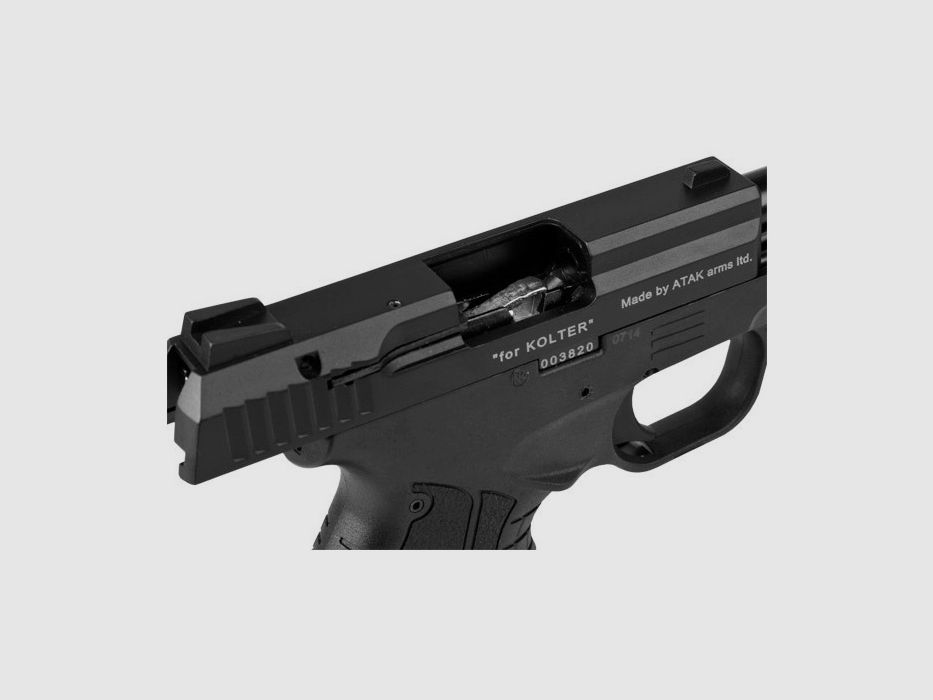 STALKER M906 Schreckschusspistole bis 6 mm – Schwarz, Bild 4 von 7