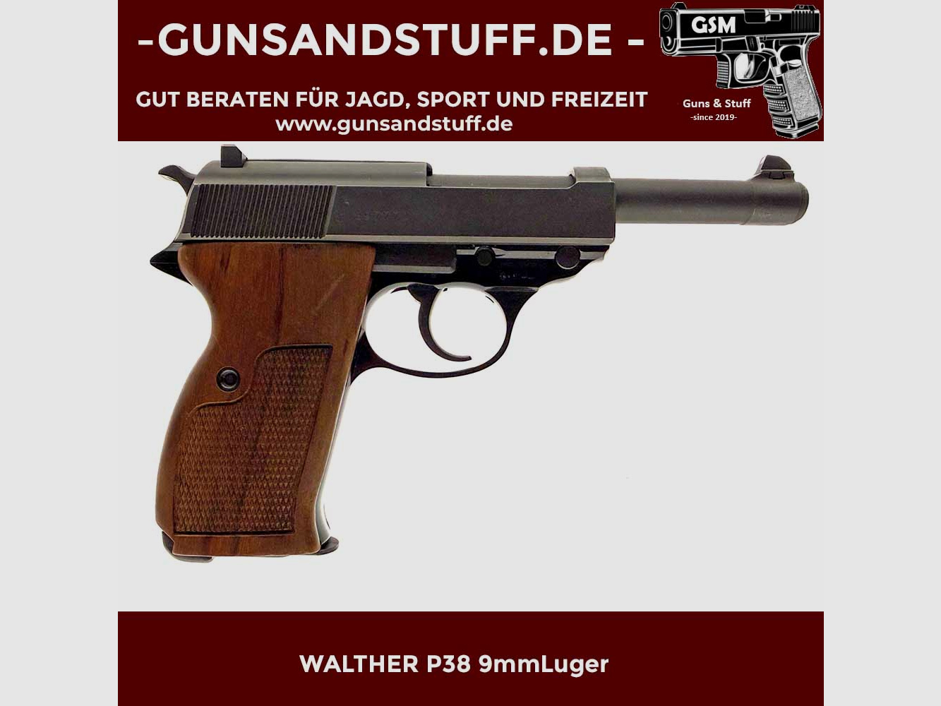 WALTHER P38 9mmLuger