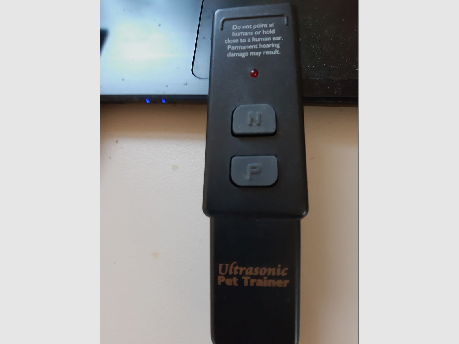 Marken PET - TRAINER Lob en Tadel, Ultraschall ZEER goed, + 1 Speciale RVS Zechenzange, Klinisch Geschikt, Als NIEUW