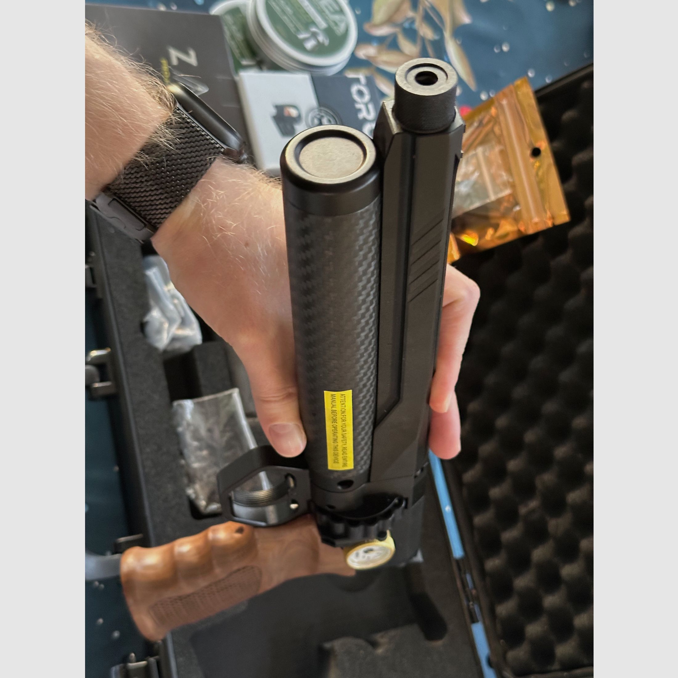 Pistolet à air comprimé Huben GK1 (V3+) Cal. .25 / 6,35 mm