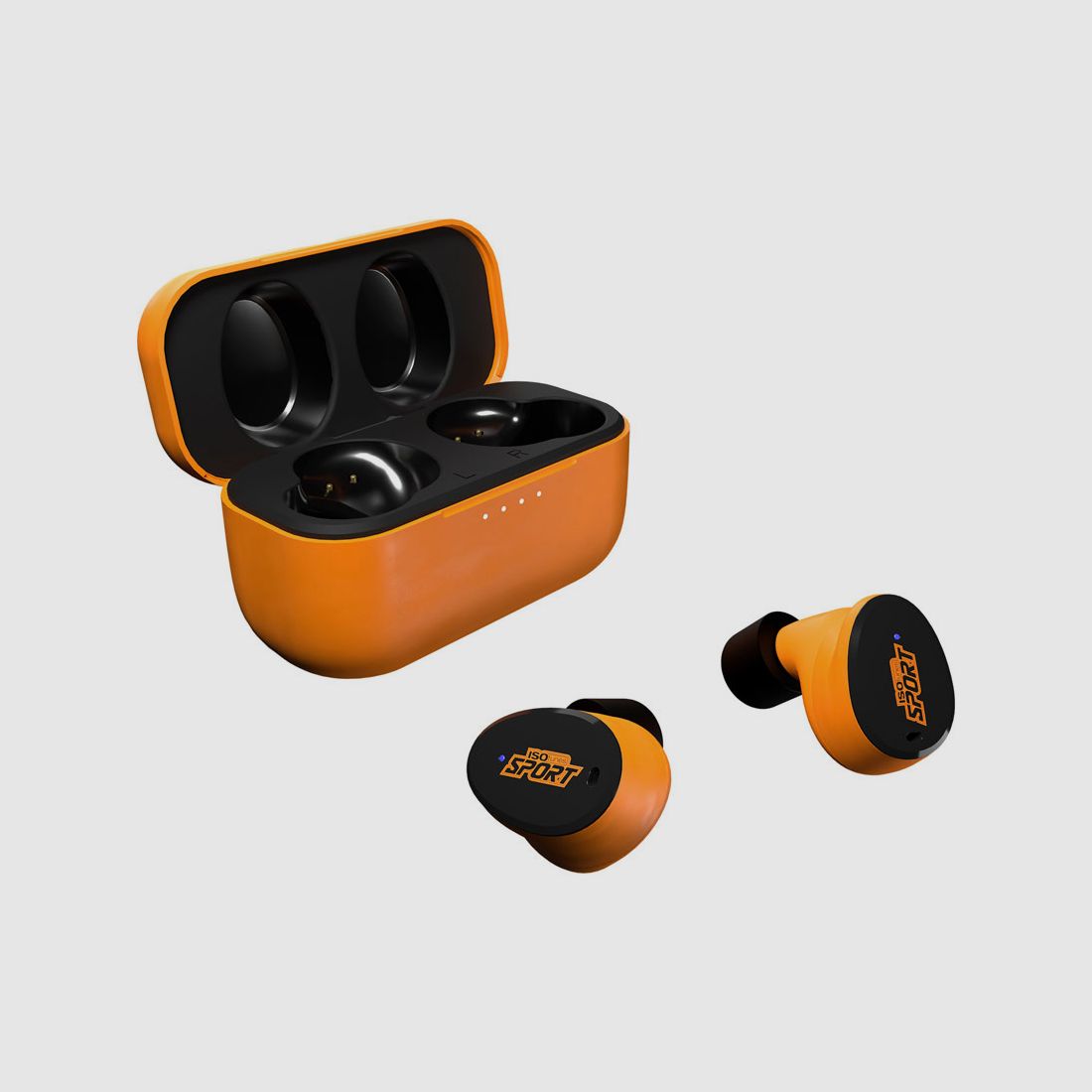 ISOTUNES Caliber – aktiver Gehörschutz (In Ear) - orange