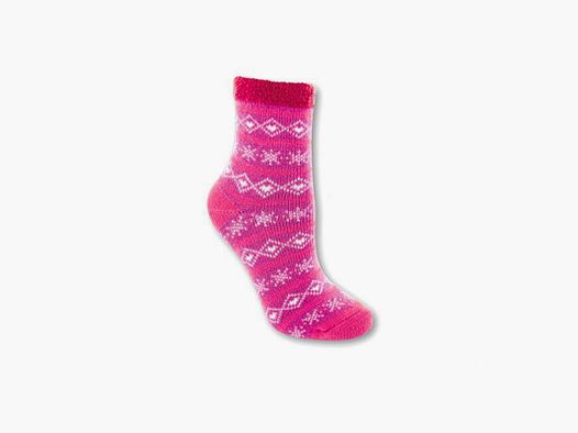 STOCK SOCKS – YAKTRAX – ALOE CABIN SOCKS COL. PINK SIZE 34-42