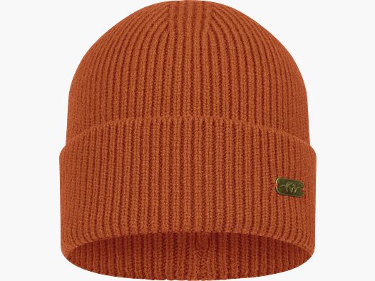 Tommy Rib Beanie Burned Orange ONE_SIZE