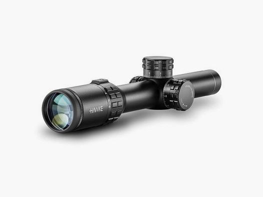 HAWKE Optics Zielfernrohr mit Leuchtabsehen 1-6x24 Frontier (30mm) Abs. Tactical-Dot