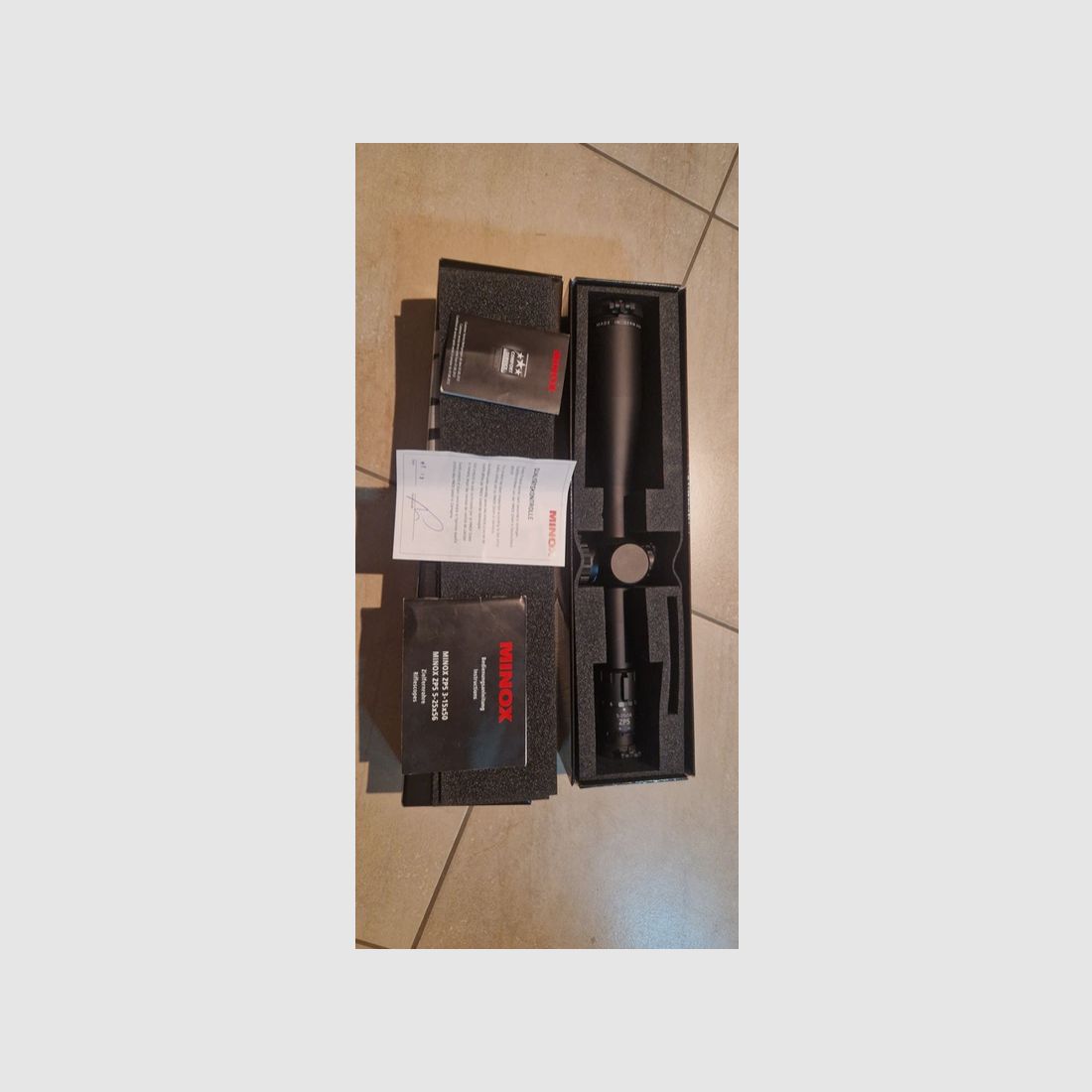 MINOX Zielfernrohr ZP5 5-25x56 Absehen MR5