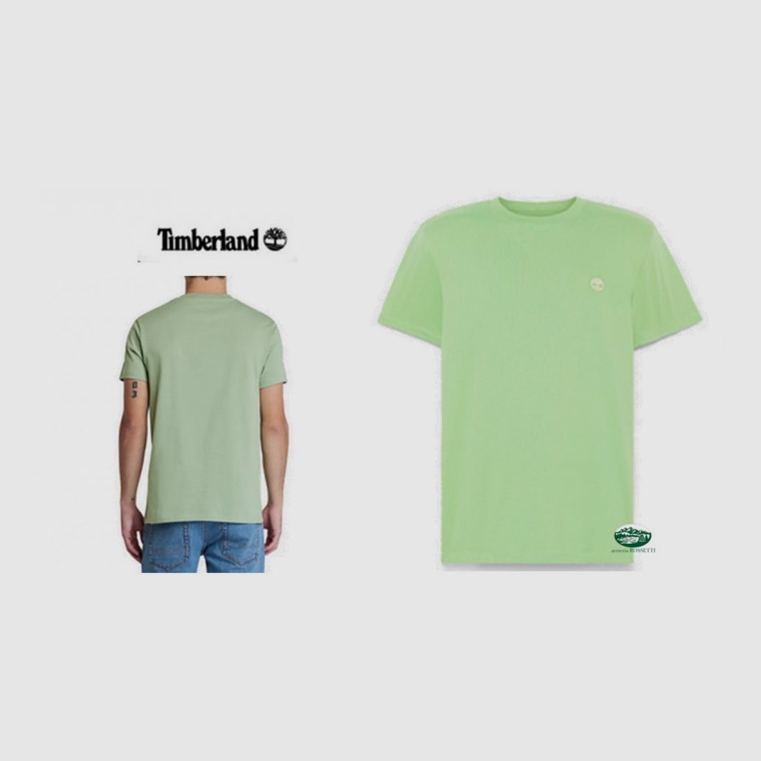 TIMBERLAND T-Shirt Rundhals River Farbe grün commeo