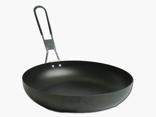 Mil-Tec Camping Pfanne mit Klappstiel 25 cm