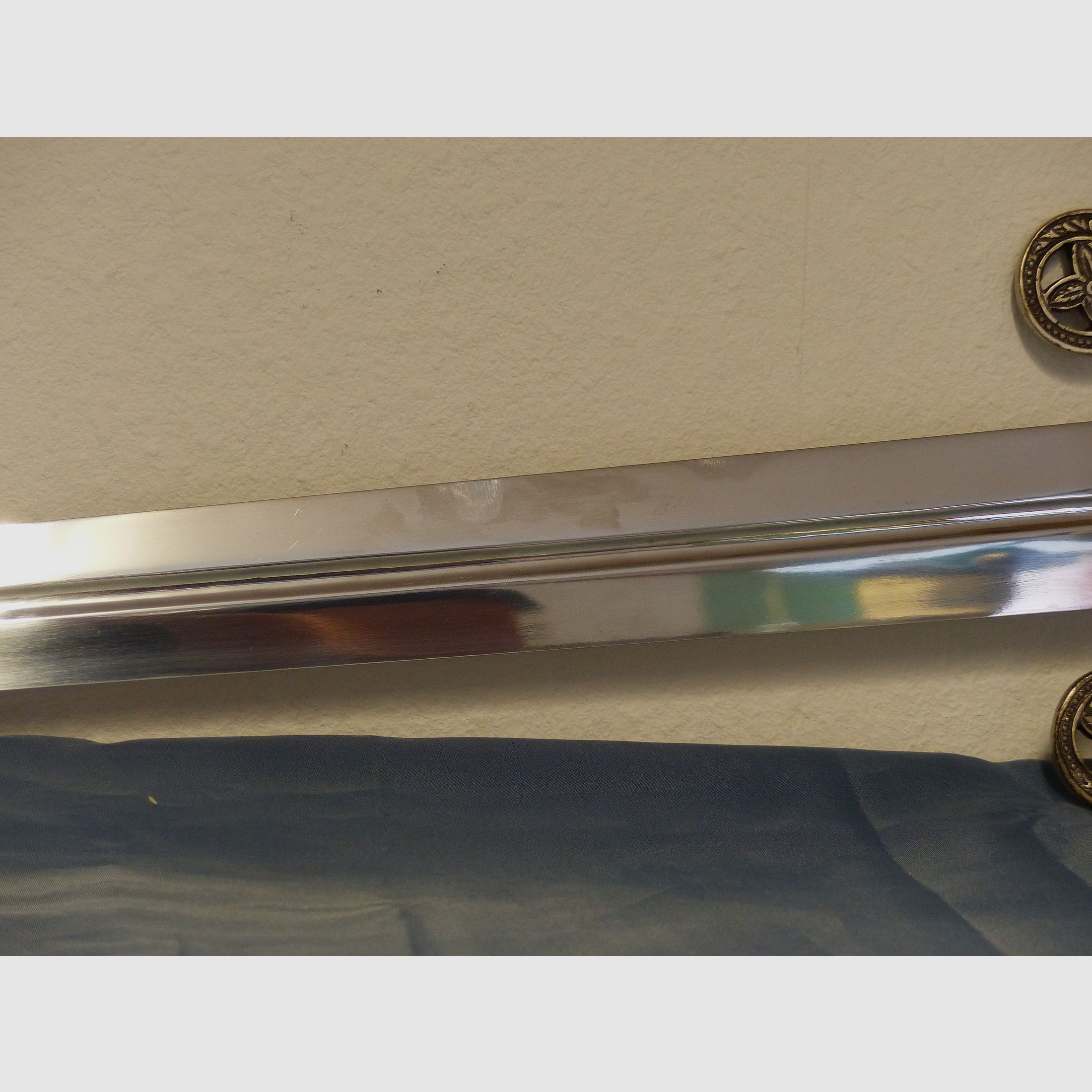 Sword cutting weapon replica Toledo probably from Spain decoration