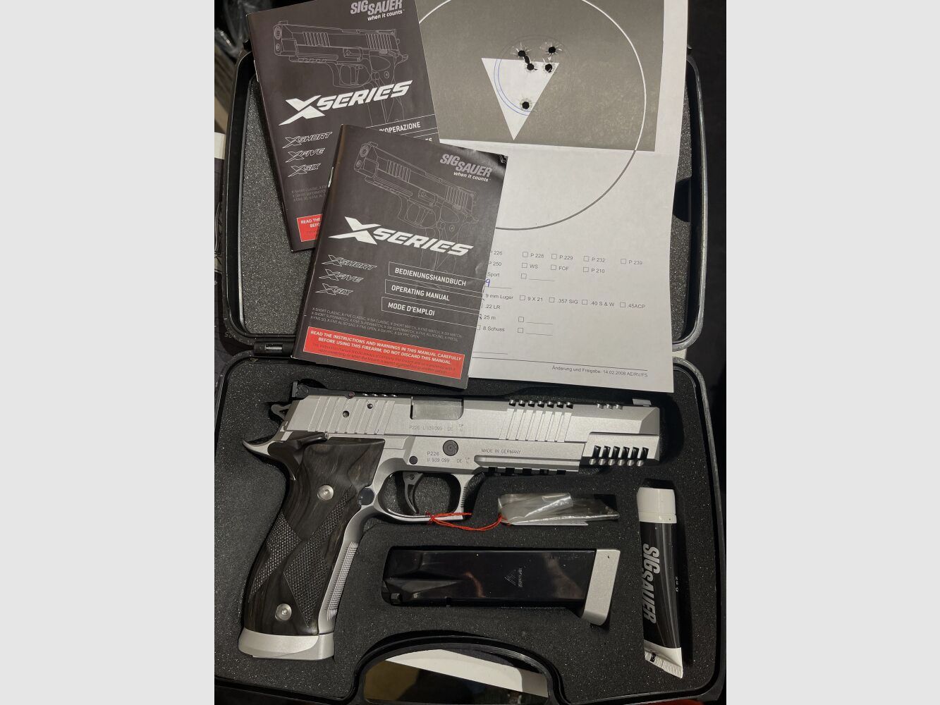 Sig Sauer P226 X-SIX Skeleton (Mastershop Eckernförde!)