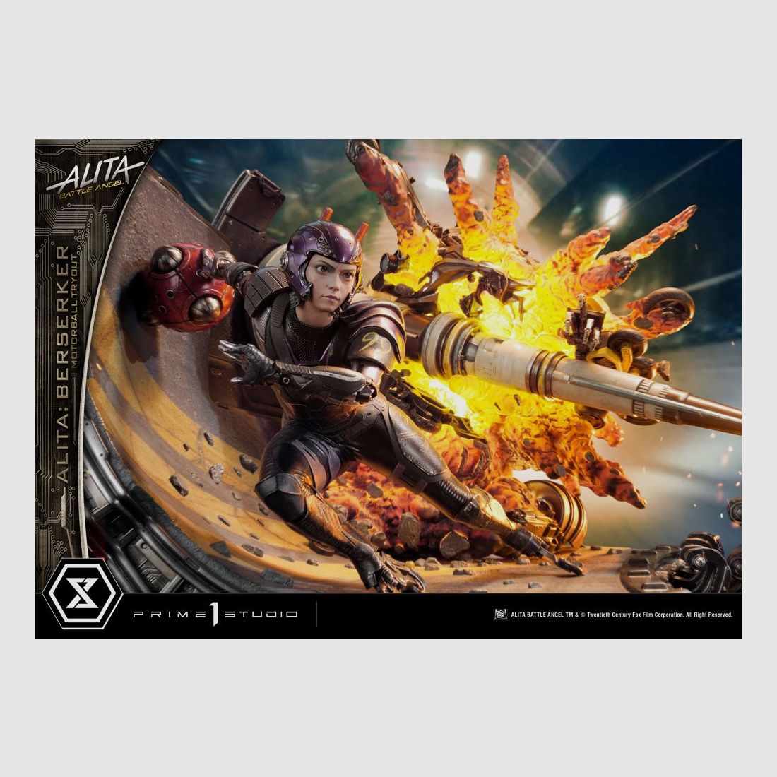 Alita: Battle Angel Statue 1/4 Alita Berserker Motorball Tryout Bonus Version 64 cm | 43075