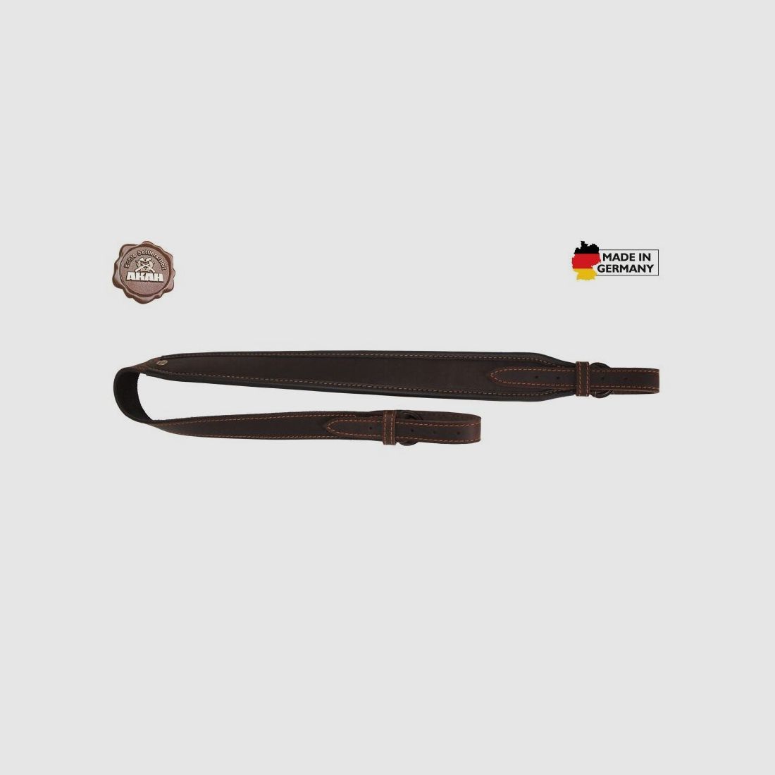 AKAH Gewehrriemen Ölleder antirutsch