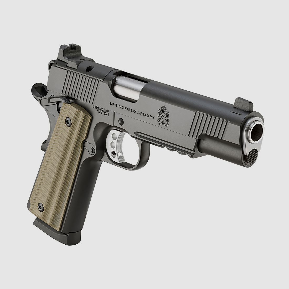 SPRINGFIELD ARMORY 1911 OPERATOR AOS NOIR CERAKOTE .45ACP 5’’, Bild 3 von 3