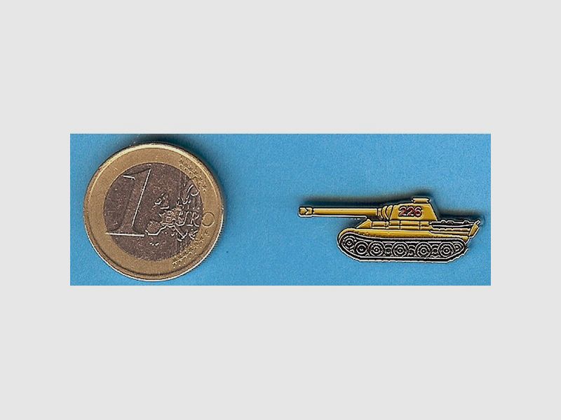 Panzer Panther als Metall-Anstecker