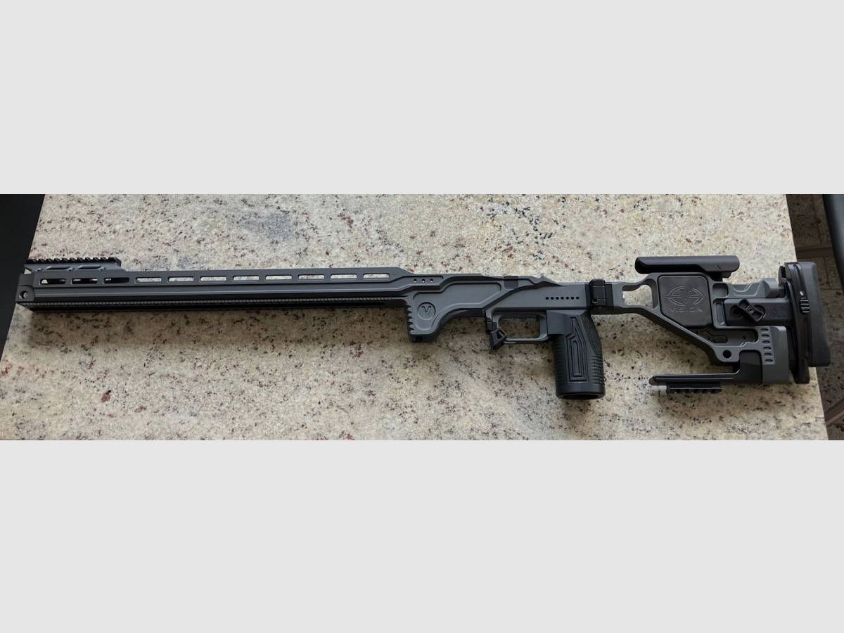 Vision Pro Chassis Remington 700 SA in grau