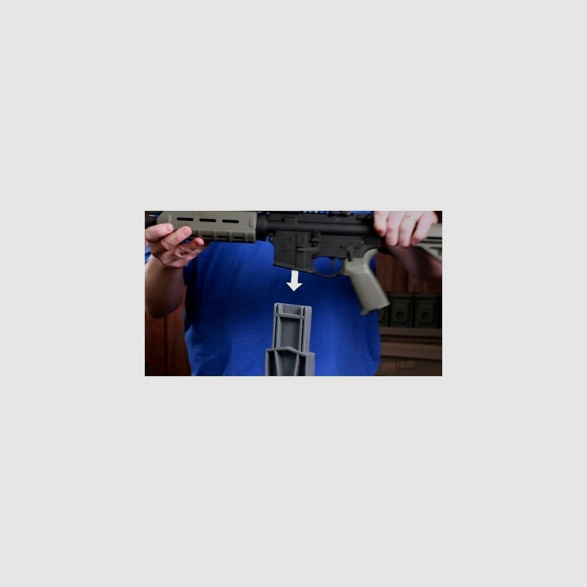 MTM ARVB mounting block AR-15 cleaning aid AR-15 cleaning aid