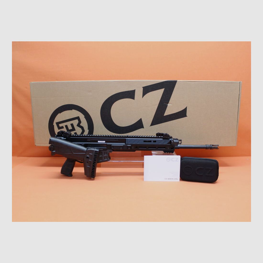 Ha.Büchse .223m CZUB CZ BREN 2Ms Gas-Piston-System 16,5" Lauf/ M-LOK/ Klapp CZUB CZ