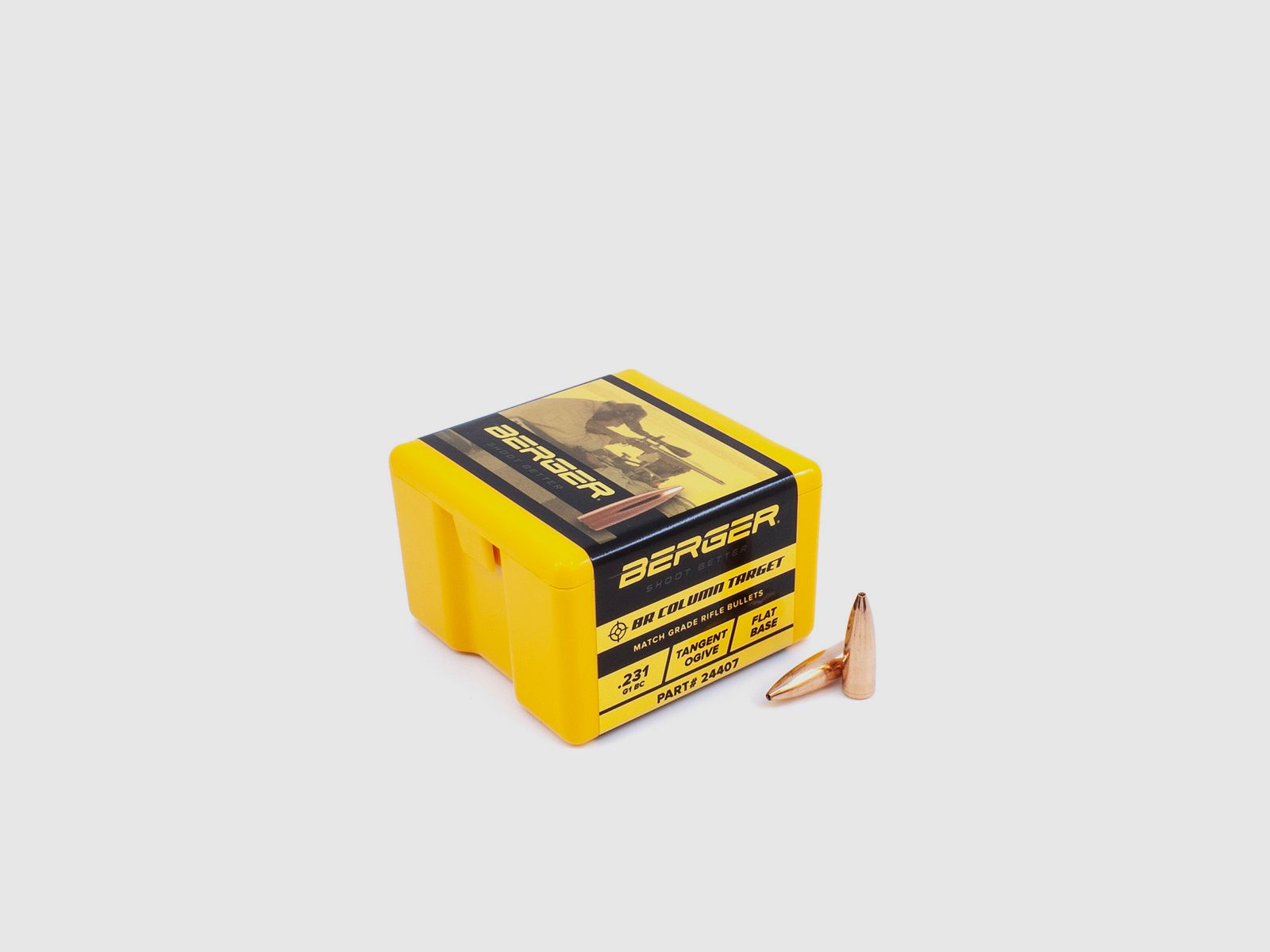Berger Geschoss 6mm/.243 BR Column Target 64,2GR 1000 Stück