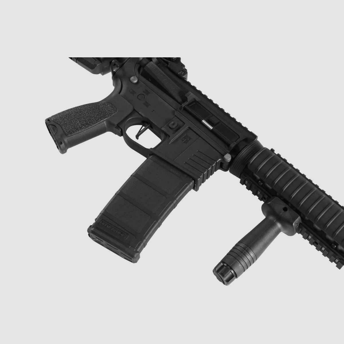 AR15 RIS BRAVO Delta Armory Schwarz S-AEG Airsoft Gewehr Frei ab 18 Jahren