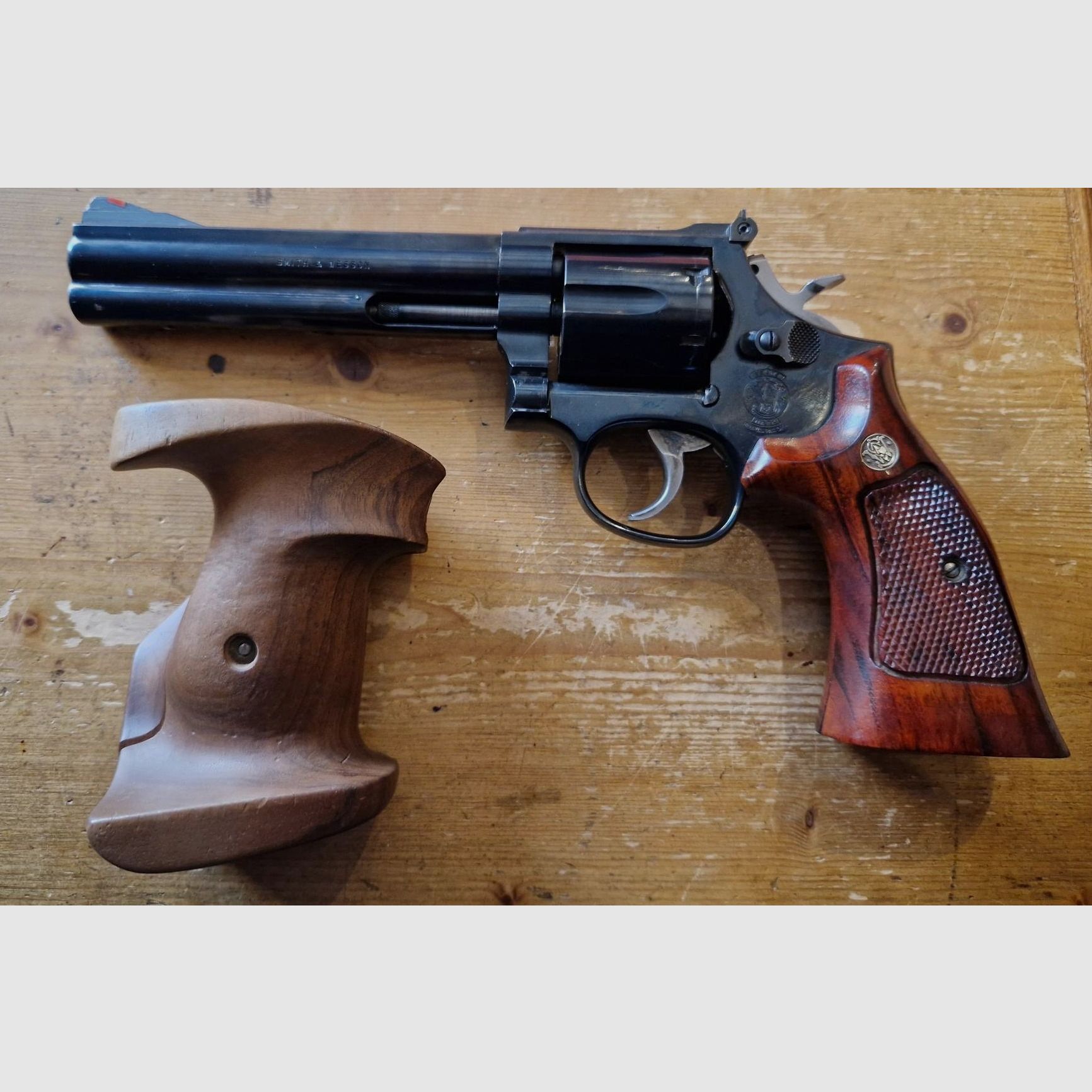 Revolver Smith & Wesson 586-1 in .357 Mag im absoluten Topzustand