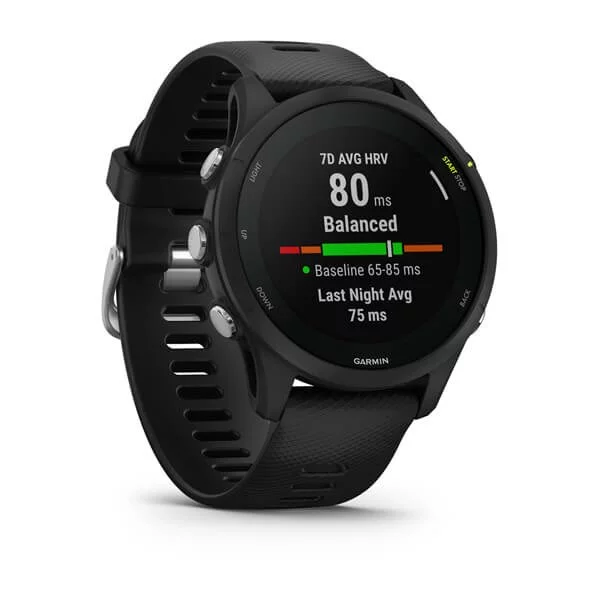 Garmin Forerunner 255 Music Black sports watch, image 6 of 18