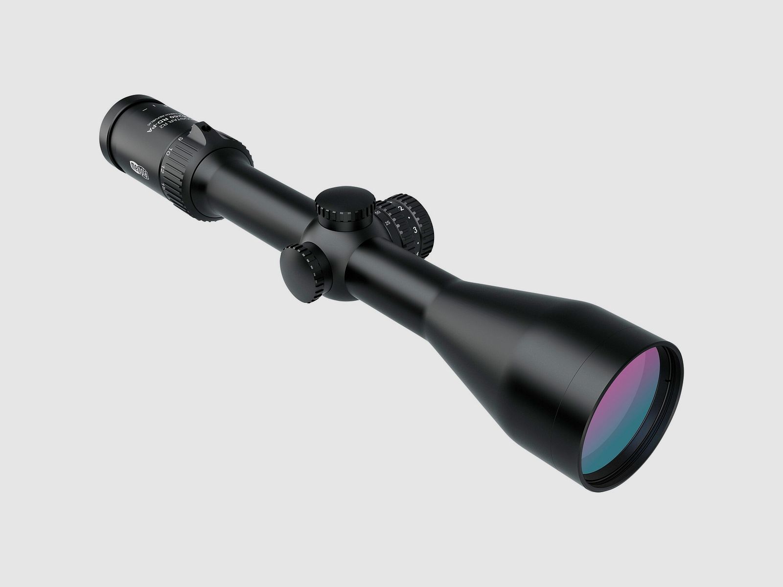 Meopta Zielfernrohr R2 2,5-15x56 RD PA mit Schiene, Absehen 4K