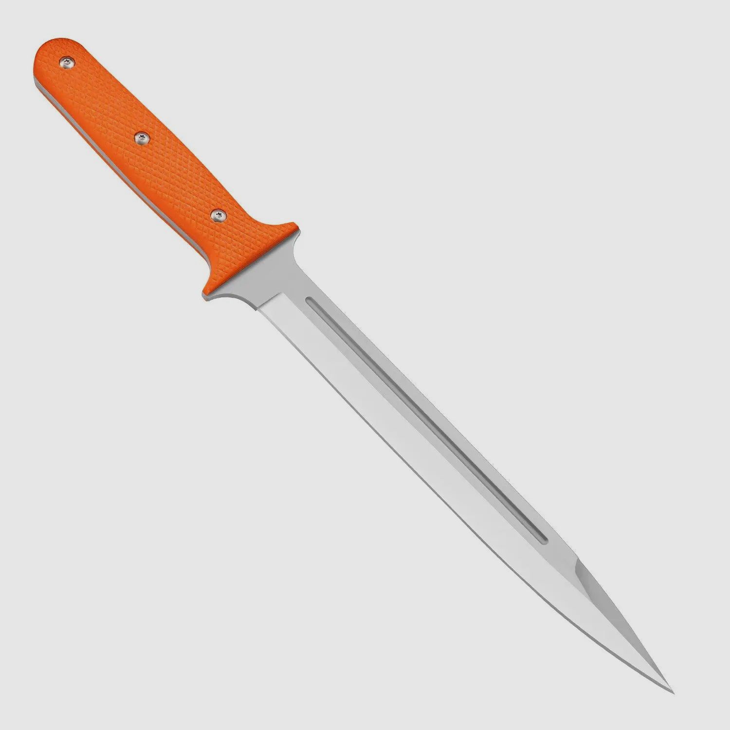 PUMA XP pig sticker 15, cuchillo de desollado, naranja G10 con piel de pez, funda Kydex, imagen 2 de 7
