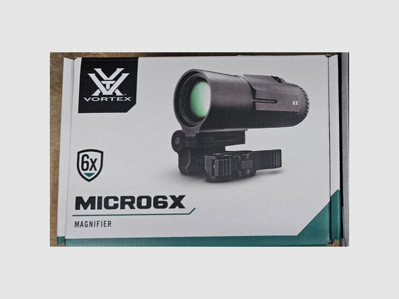 Vortex Micro 6× Magnifier, Neuwertig