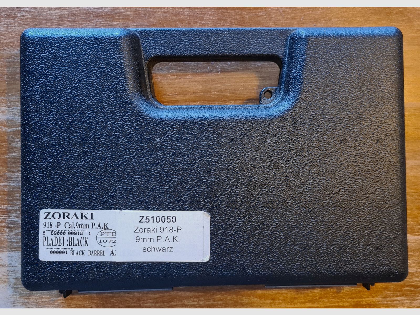 Zoraki 918-P mit komplettem Zubehör