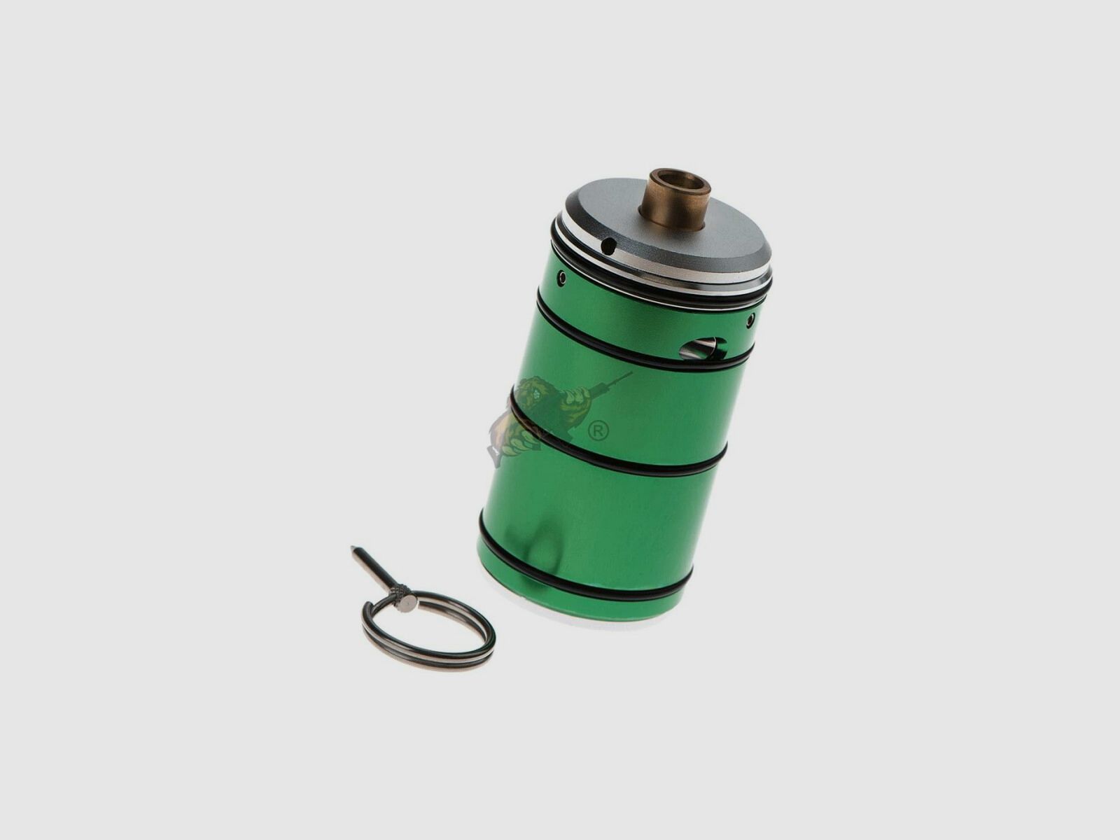 Epsilon Impact Grenade - Airsoft Granate mit Aufschlagzünder in Grün - StratAIM