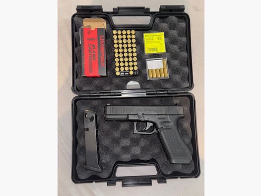 Glock 17 Gen 5 PAK + Munition und Zubehör