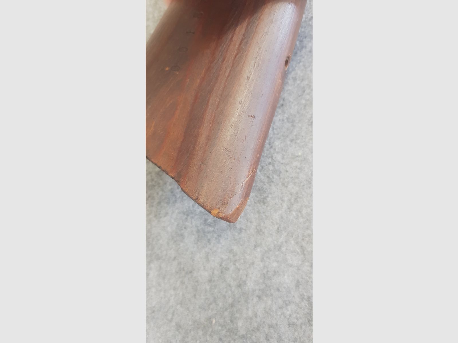 Haenel Mod. 49a  mit  dunklen Schichtholzschaft von 1953 im schönen Zustand Durchlader kein 310