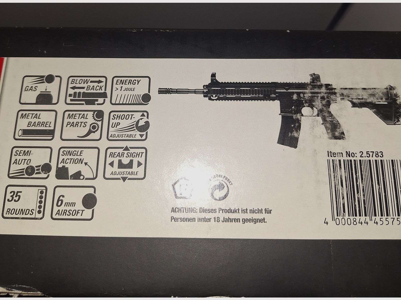 Heckler & Koch HK 416 D Airsoft Cal. 6mm Co2