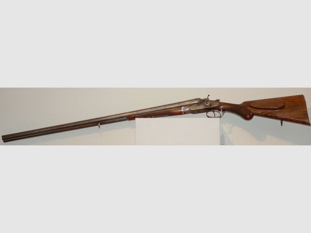 Belgian double-barreled shotgun