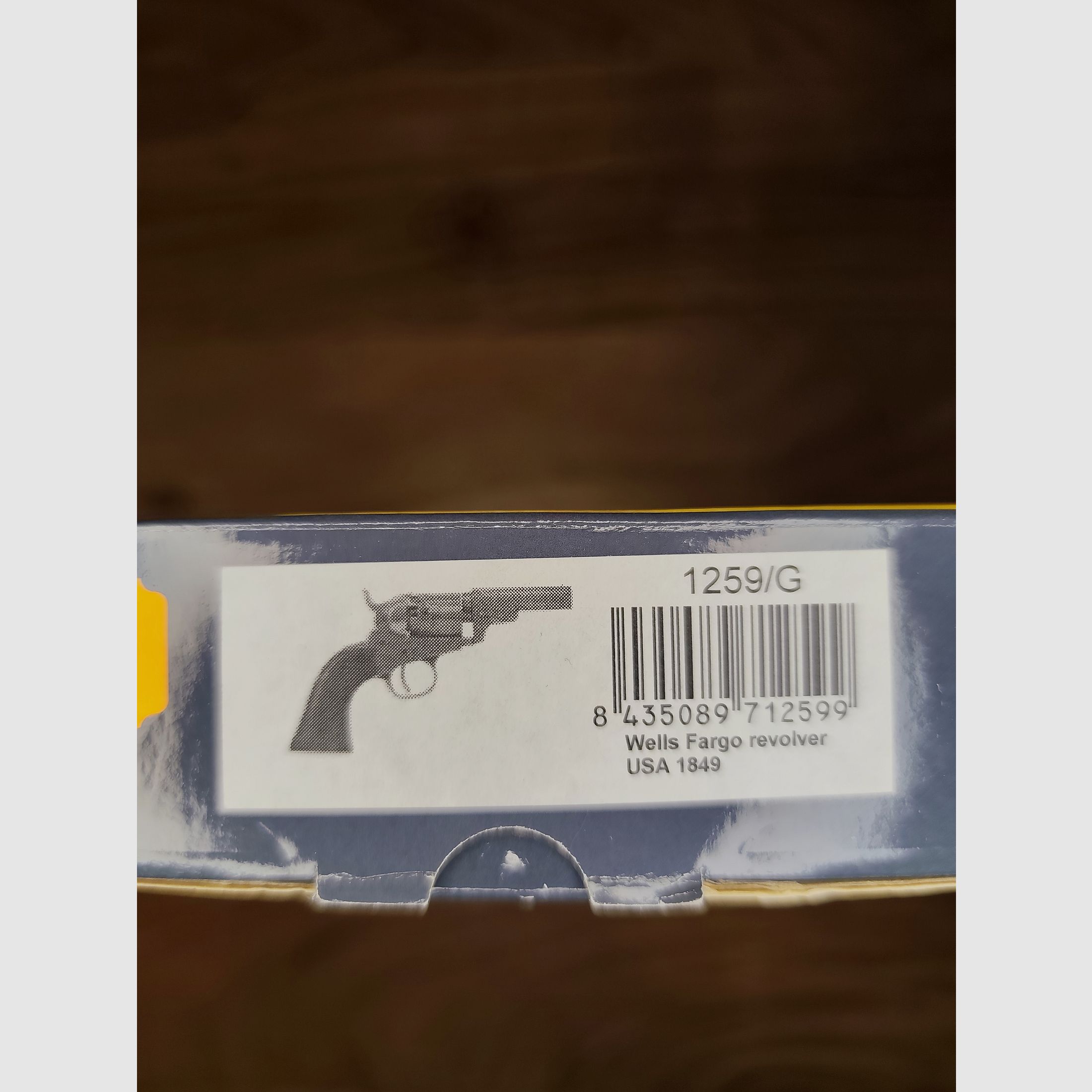 Wells Fargo Colt USA 1849 silber Deko  Neu